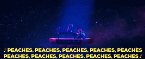 Princess Peach and Mario Playing Piano