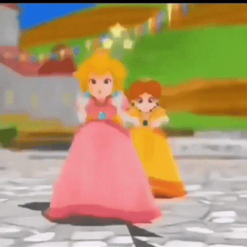 Princess Peach Dance GIF
