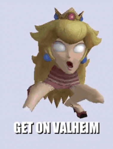 Princess Peach Get On Valheim
