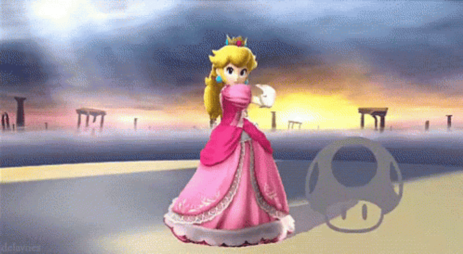 Princess Peach Intro GIF