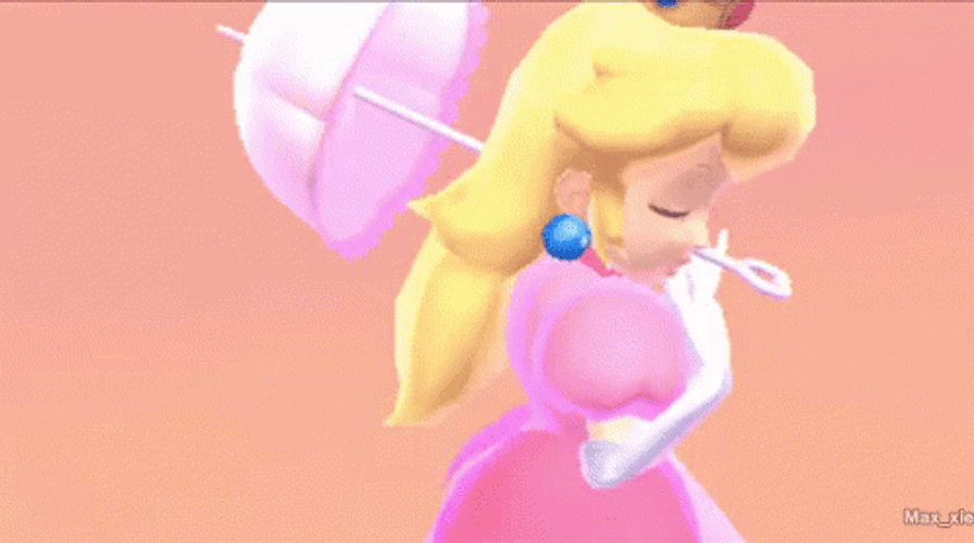 Princess Peach Magic GIF