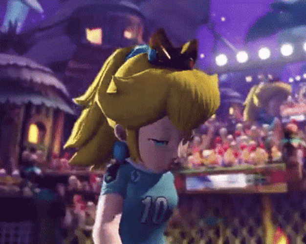 Princess Peach Number Ten GIF