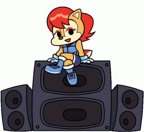 Princess Sally Acorn Music Vibe GIF