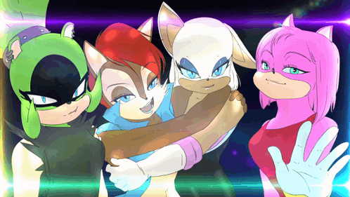 Princess Sally Acorn With Friends GIF