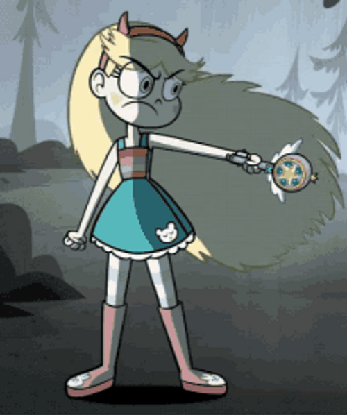 Princess Star Butterfly Angry Ready To Fight GIF