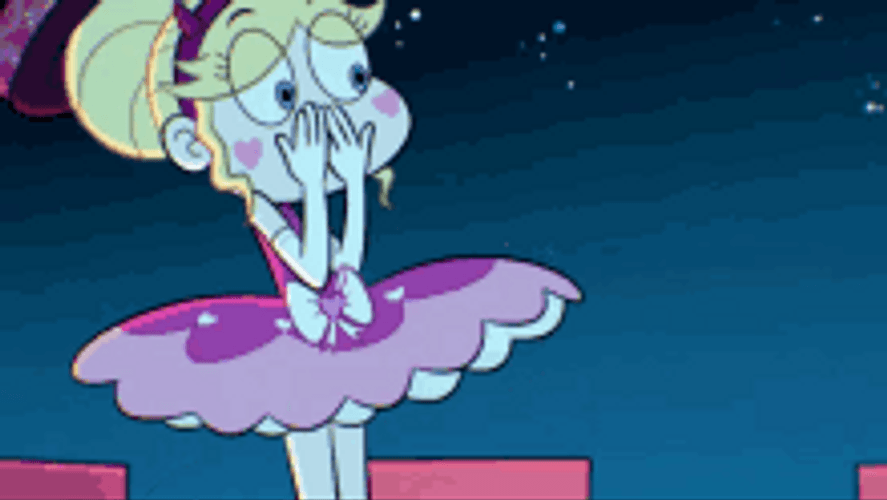 Princess Star Butterfly Drop Her Wand Shocked GIF