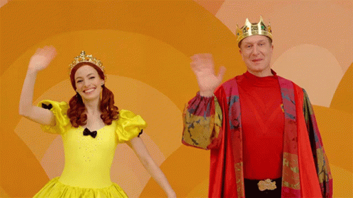 Princess Waving Goodbye GIF
