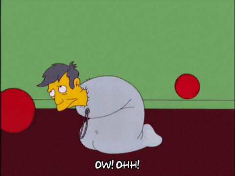 Principal Skinner Dodgeball GIF
