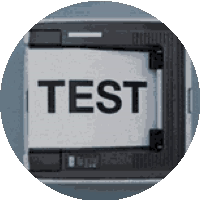 Printing Test Paper GIF