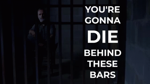 Prison Bars Jail Quote GIF