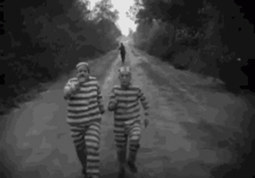 Prison Escape Running Away GIF