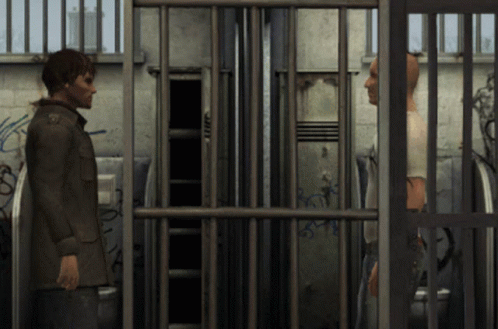 Prison Fight Black Mirror Game GIF