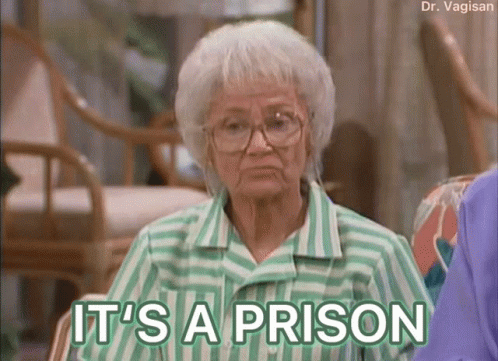 Prison Golden Girls Sophia Petrillo GIF