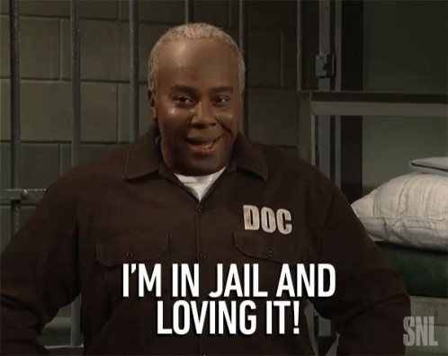 Prison Kenan Thompson Saturday Night Live GIF
