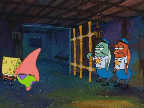 Prison Spongebob Squarepants Patrick Star GIF