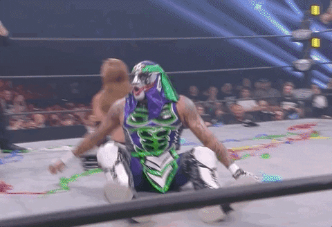 Pro Wrestling Sport Woooo GIF