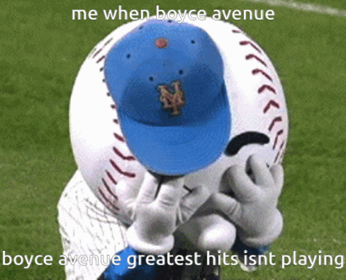 Problematic Mr Met GIF