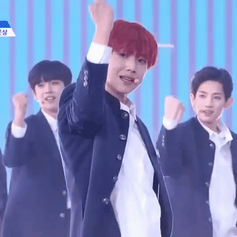 Produce X Finger Heart Tunnel GIF