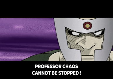 Professor Proton Fighting Scene GIF