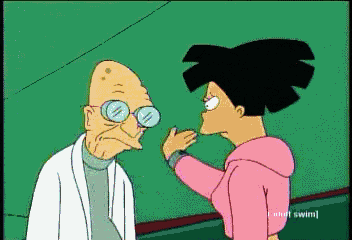Professor Proton Girl Slapping Professor GIF