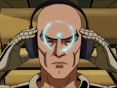 Professor Proton Head Power GIF