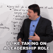 Professor Talking How He Likes Leadership Role GIF