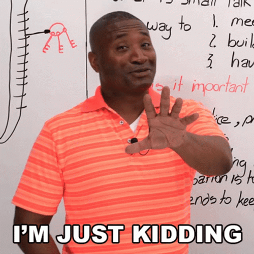 Professors Give Hard Question Just Kidding GIF