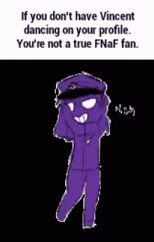 Profile Dancing Vincent Purple Guy GIF