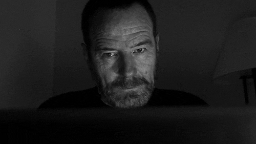Programming Bryan Cranston Thinking Difficult GIF