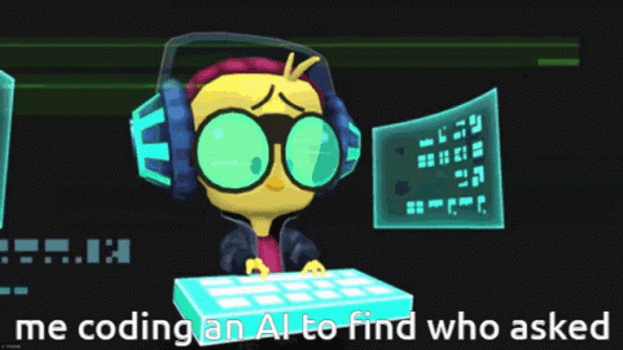 Programming Coding Finding Who Asked GIF