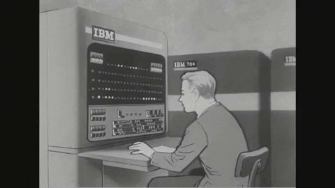 Programming Vintage Space Us National Archives GIF
