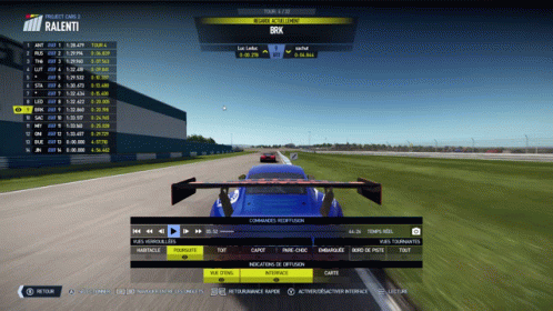 Project Cars 2 Blue Car GIF