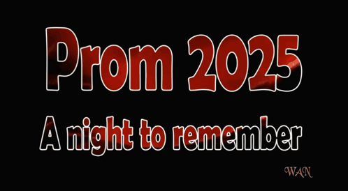 Prom 2025 A Night To Remember GIF