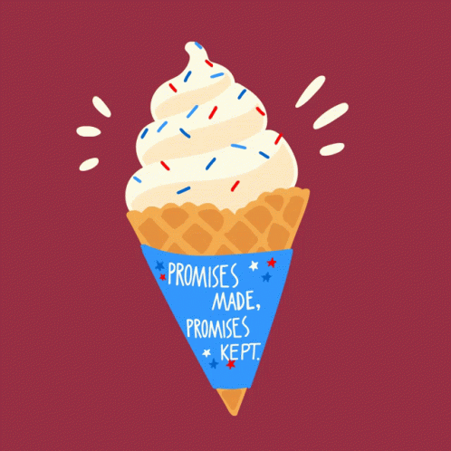 Promises Made Promises Kept Biden Ice Cream GIF