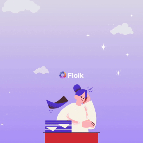 Promoted Office Worker Sparkles GIF