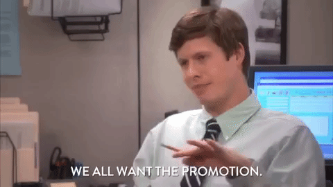 Promoted We All Want The Promotion Comedy Central GIF