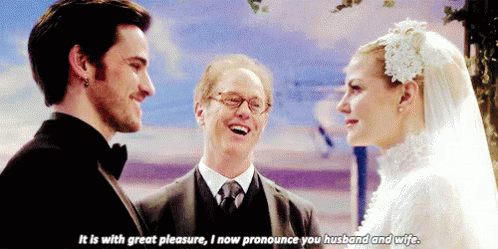Pronounce Marriage Vows GIF