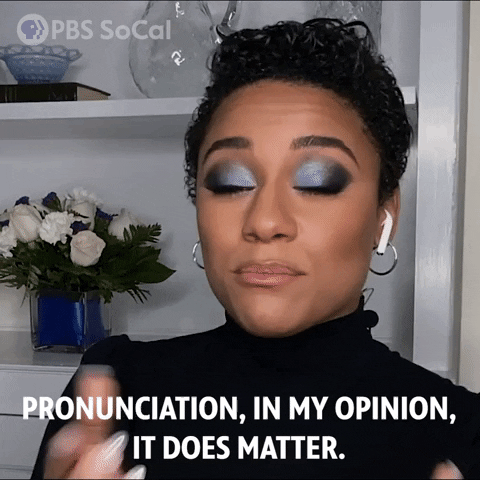 Pronunciation It Does Matter GIF