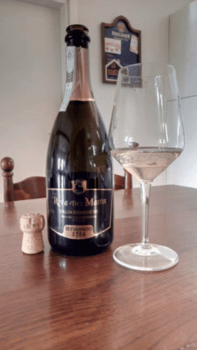 Prosecco Coz Life's Too Short For Boring Drinks GIF