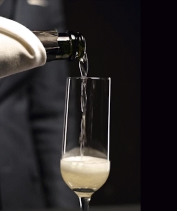 Prosecco Glass Happy Birthday GIF