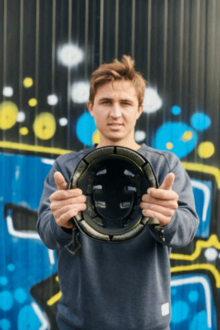 Protect Your Head With This Flexible Helmet GIF