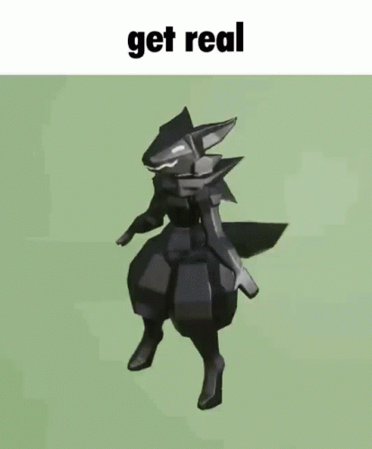 Protogen Get Real GIF