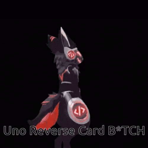 Protogen Uno Reverse Card GIF