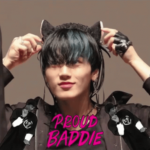 Proud Baddie San Ateez GIF