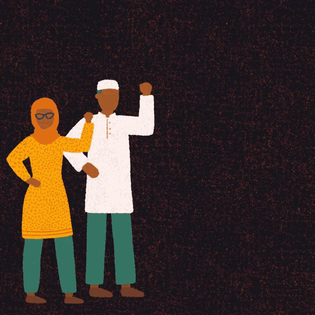 Proud Black Muslim GIF