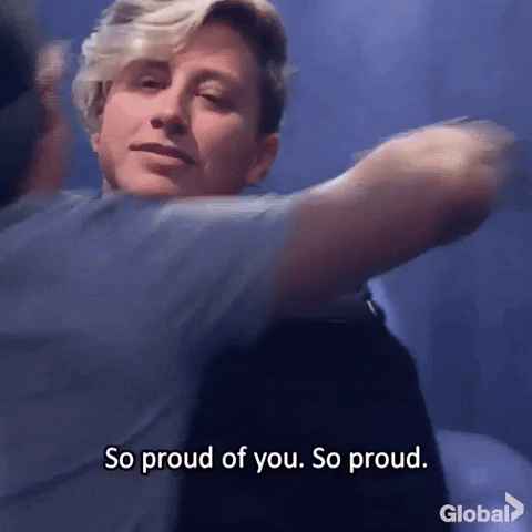 Proud Of You Best Friends Hug GIF