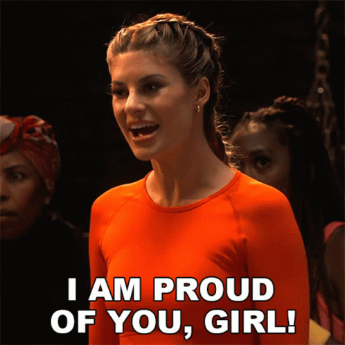 Proud Of You Hannah Stocking GIF