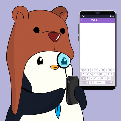 Proud Of You Pudgy Penguin GIF