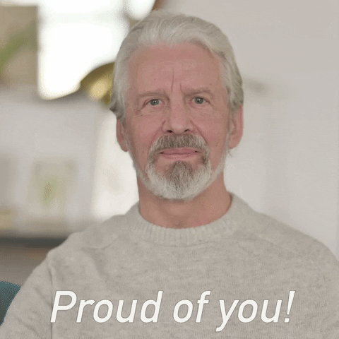 Proud Of You Thumbs Up Approval GIF