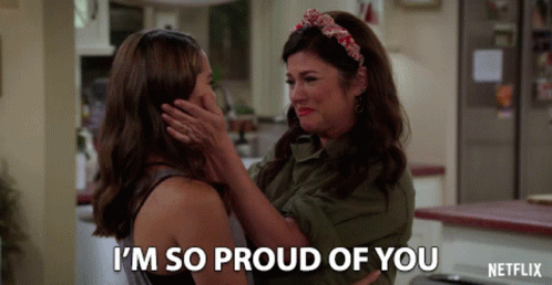 Proud Of You Tiffani Thiessen GIF